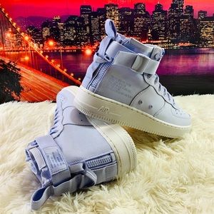 nike sf air force 1 mid palest purple
